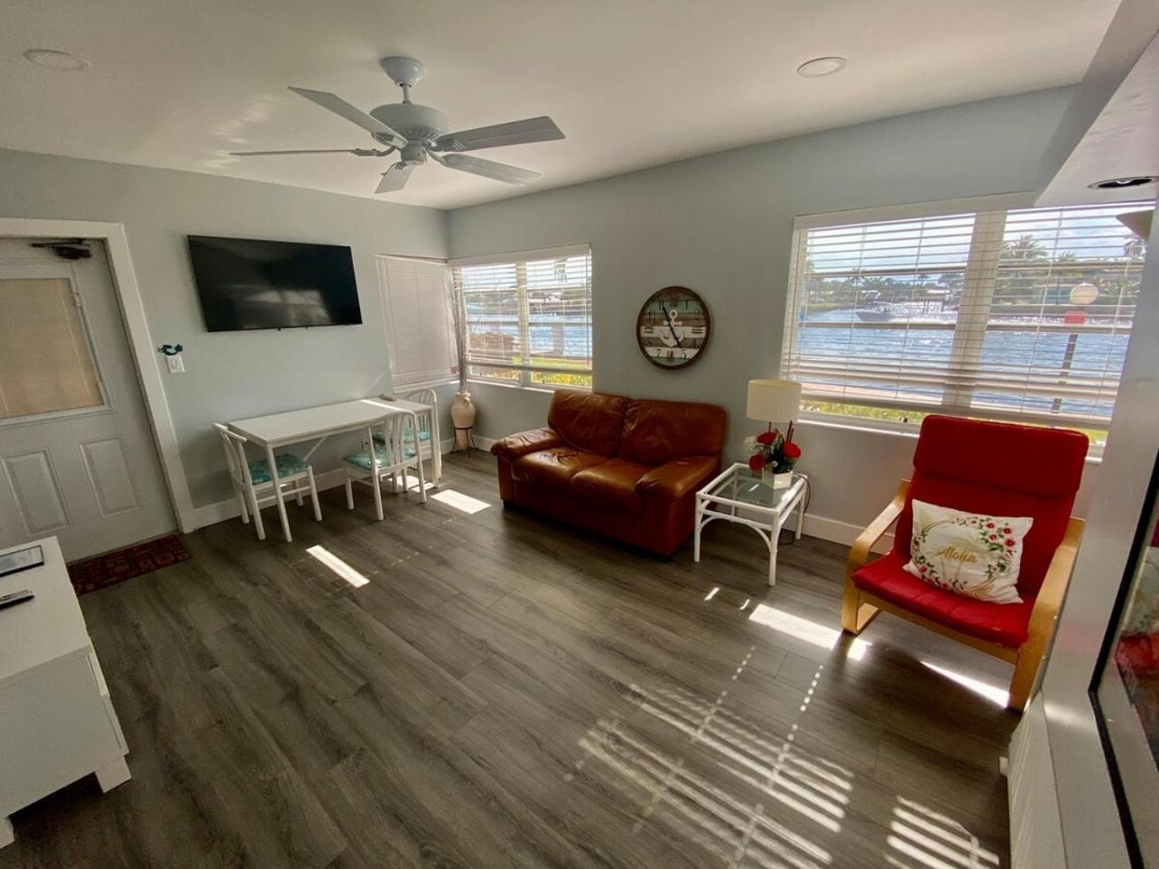 Studio Intracoastal Views! 5 Min Walk To The Beach Villa Pompano Beach Exterior photo